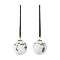 Kähler Hammershøi Jul Dekokugle - 3 Stk. -Køkkengrej Discountbutik 3990 09aeba64 1aab 43f9 be1f 49a4c58f3b41