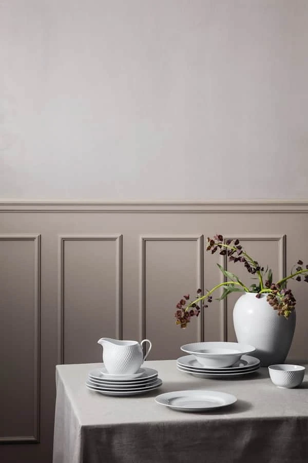 Lyngby Porcelæn Rhombe Saucekande 4 Lyngby Porcelæn Rhombe Saucekande - Billede 2