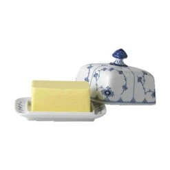 Royal Copenhagen Musselmalet Riflet Smørskål -Køkkengrej Discountbutik 3990 1483b276 594e 43ce ae86 e024cbb9faf7