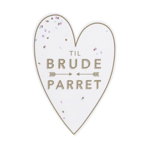 Kort - Til Brudeparret 3 Kort - Til Brudeparret