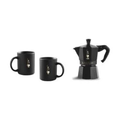 Bialetti Black Star Edition Espressokande M. 2 Kopper