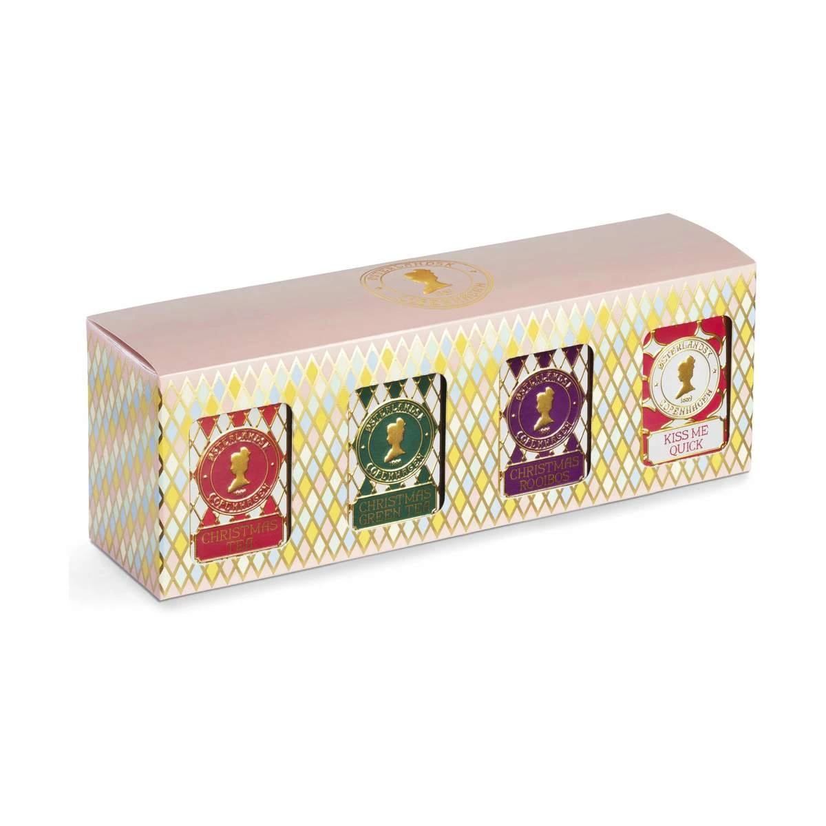 Gaveæske Julete - 4 Dåser 3 Gaveæske Julete - 4 Dåser