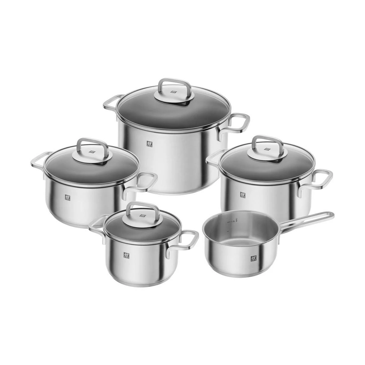 Zwilling Cube Grydesæt - 5 Dele 3 Zwilling Cube Grydesæt - 5 Dele