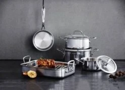 3-ply Grydesæt - 7 Dele -Køkkengrej Discountbutik 3990 30c342dc b25c 4468 993c d8c7927fdcb4