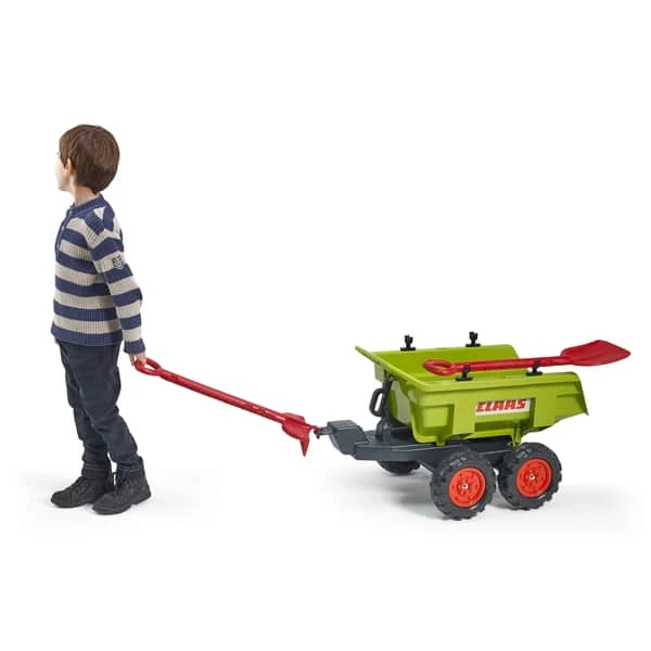 FALK Vogn Med Tippelad - Claas 4 FALK Vogn Med Tippelad - Claas - Billede 2