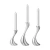 Georg Jensen Cobra Lysestage - 3 Stk.