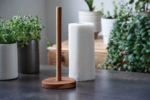 Aida Raw Teak Køkkenrulleholder 4 Aida Raw Teak Køkkenrulleholder - Billede 2