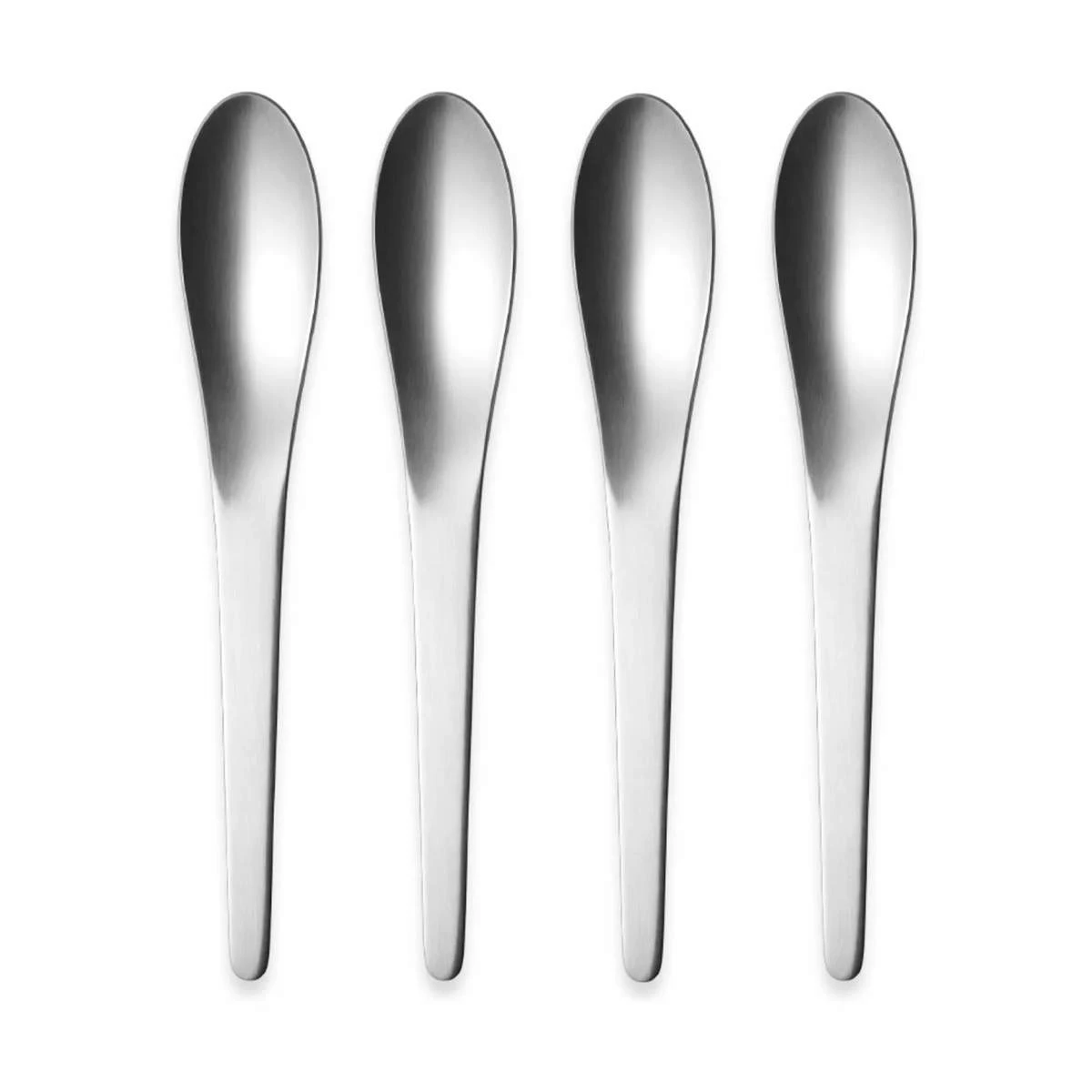 Georg Jensen Arne Jacobsen Dessertske Mat - 4 Stk. 3 Georg Jensen Arne Jacobsen Dessertske Mat - 4 Stk.
