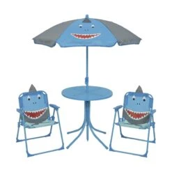 Haj Parasolsæt M. Stole - 4 Dele