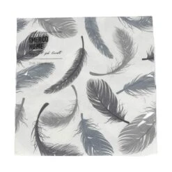 Servietter Fjer - 20 Stk.