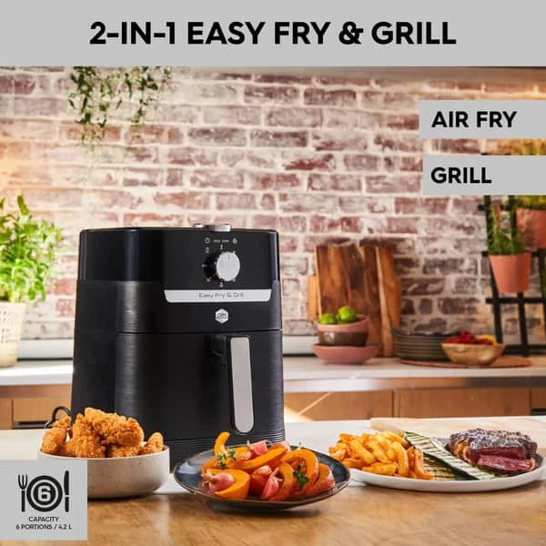 OBH Nordica Easy Fryer Classic 2in1 Airfryer 5 OBH Nordica Easy Fryer Classic 2in1 Airfryer - Billede 3
