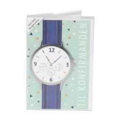 Kort Med Pengelomme - Til Konfirmanden