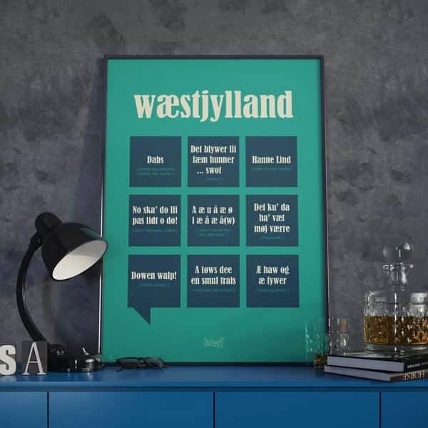Plakat - Wæstjylland 4 Plakat - Wæstjylland - Billede 2