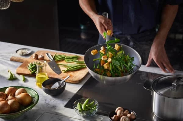 Fiskars All Steel Wok 4 Fiskars All Steel Wok - Billede 2