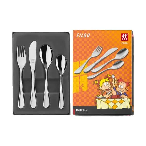 Zwilling Filou Børnebestik - 4 Dele 5 Zwilling Filou Børnebestik - 4 Dele - Billede 3