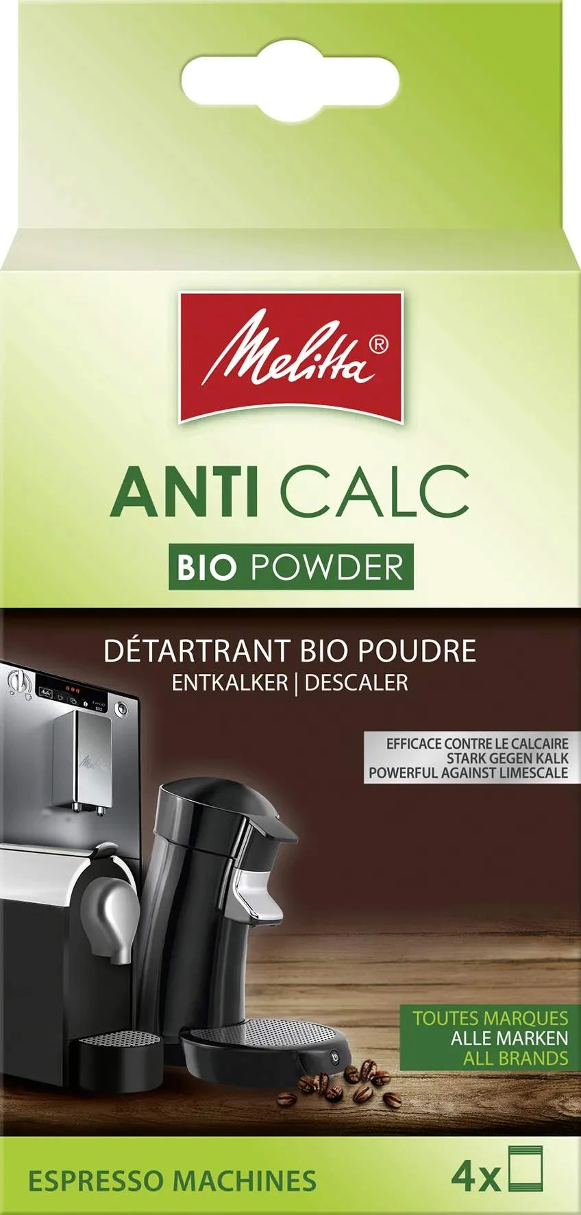 Melitta Bio-afkalkningspulver - 4 Stk 3 Melitta Bio-afkalkningspulver - 4 Stk