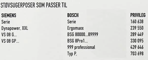 Støvsugerpose IM08 - 4 Stk. 4 Støvsugerpose IM08 - 4 Stk. - Billede 2