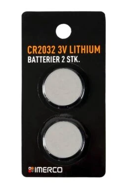 Lithium Batteri CR2032 - 2 Stk.