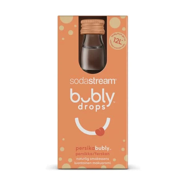 SodaStream Bubly™ Sirup - Fersken 4 SodaStream Bubly™ Sirup - Fersken - Billede 2