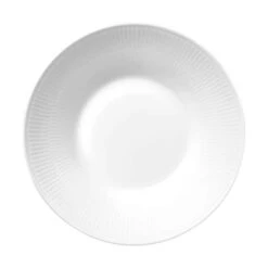 Royal Copenhagen Hvid Riflet Dyb Tallerken -Køkkengrej Discountbutik 3990 72d14354 807d 401c a700 49da08ffd34e