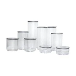 Opbevaringsboks - 9 Stk. 10 Opbevaringsboks - 9 Stk. -Køkkengrej Discountbutik 3990 83a21971 8211 4414 b52b cb63d0d6a400