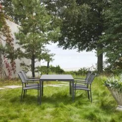 Elba Verona Havemøbelsæt - 1 Bord Og 4 Stole -Køkkengrej Discountbutik 3990 851e8cc5 b633 412d 83d7 c489d2298a58