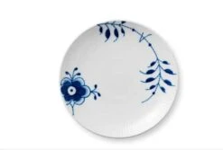 Royal Copenhagen Blå Mega Riflet Coupe Tallerken