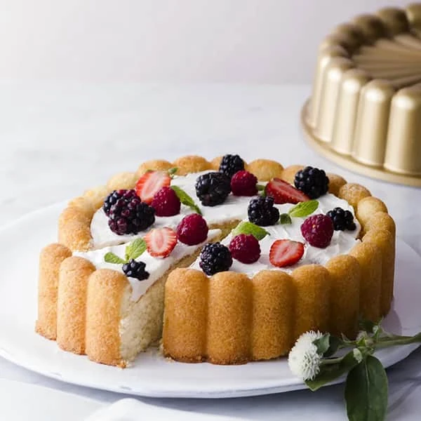 Nordic Ware Gateau Charlotte Kageform 4 Nordic Ware Gateau Charlotte Kageform - Billede 2