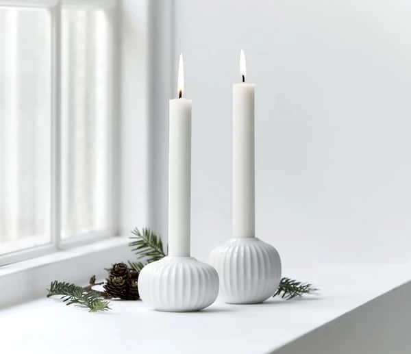 Kähler Hammershøi Lysestage 4 Kähler Hammershøi Lysestage - Billede 2