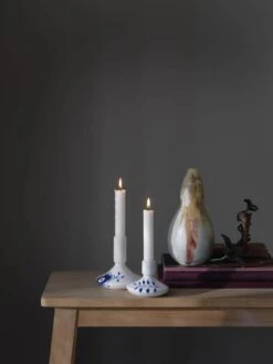 Royal Copenhagen Blå Mega Riflet Lysestage -Køkkengrej Discountbutik 3990 97ac27ab b035 4437 97ca a7e1be380a08