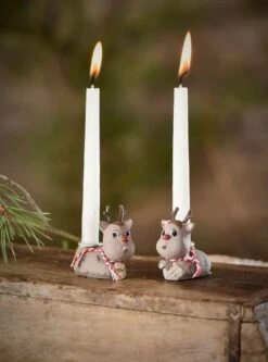 Lyseholdere Rudolf & Smukke - 2 Stk. 7 Lyseholdere Rudolf & Smukke - 2 Stk. -Køkkengrej Discountbutik 3990 9d9060b0 c24c 45bd 95c2 a2598e8f3ebe