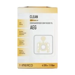 Støvsugerpose Hepa IM10 - 4 Stk.