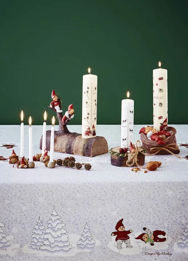 Kalenderlys - Nisse Theodor 4 Kalenderlys - Nisse Theodor - Billede 2