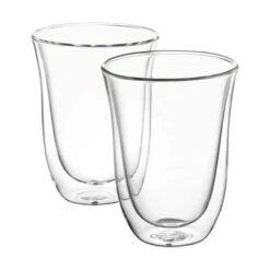 DeLonghi Latte Macchiatoglas - 2 Stk.