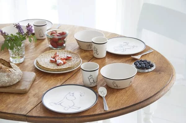 Spisesæt Mumitrolden 4 Spisesæt Mumitrolden - Billede 2