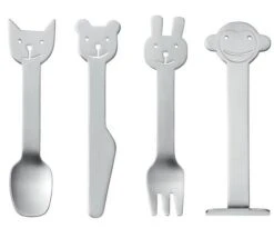 Gense Animal Friends Børnebestik - 4 Dele