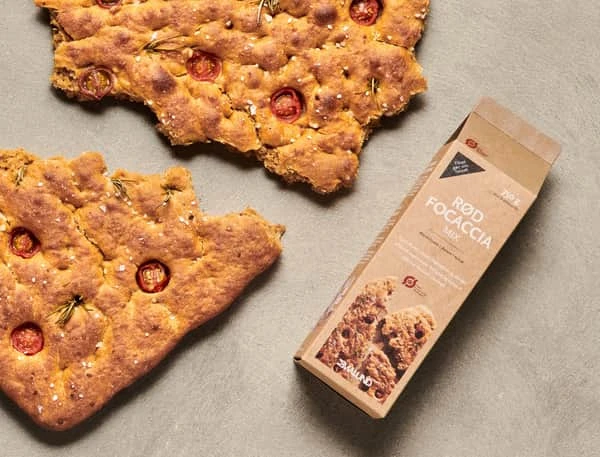 Rød Focaccia Karton 4 Rød Focaccia Karton - Billede 2