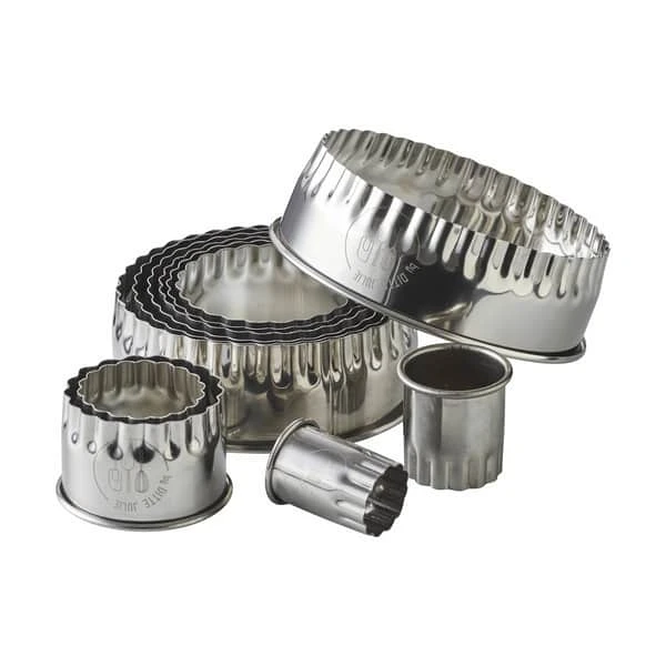 Bølget Udstikkersæt - 11 Stk. 3 Bølget Udstikkersæt - 11 Stk.