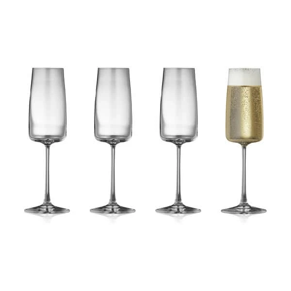 Lyngby Glas Zero Champagneglas - 4 Stk. 3 Lyngby Glas Zero Champagneglas - 4 Stk.
