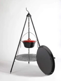 Bålkøkken Basissæt M. BBQ Pande Og Gryde