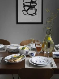 Royal Copenhagen Blå Mega Riflet Skål M. Låg -Køkkengrej Discountbutik 3990 be080307 be0e 497a 9a8f 2e9a17473ae0