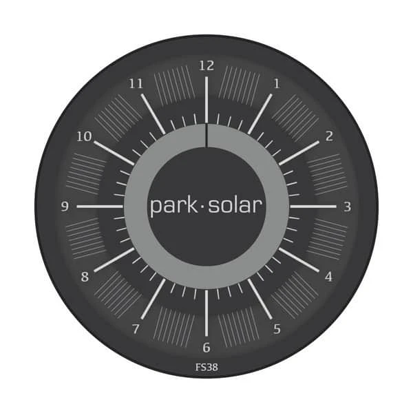 FS38 5100 Elektronisk P-skive Med Solceller 3 FS38 5100 Elektronisk P-skive Med Solceller