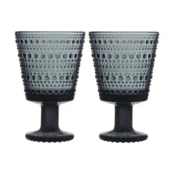 Iittala Kastehelmi Vandglas På Fod - 2 Stk.