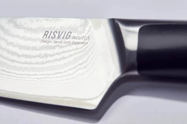 Design Acutus Damaskus Grøntsagskniv 4 Design Acutus Damaskus Grøntsagskniv - Billede 2