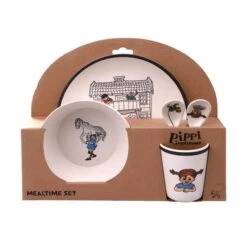 Spisesæt Pippi Langstrømpe