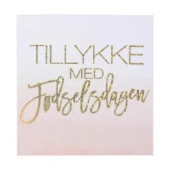 Kort - Tillykke Med Fødselsdagen