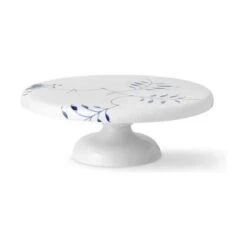 Royal Copenhagen Blå Mega Riflet Fad På Fod