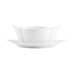 Royal Copenhagen Hvid Riflet Sovseskål