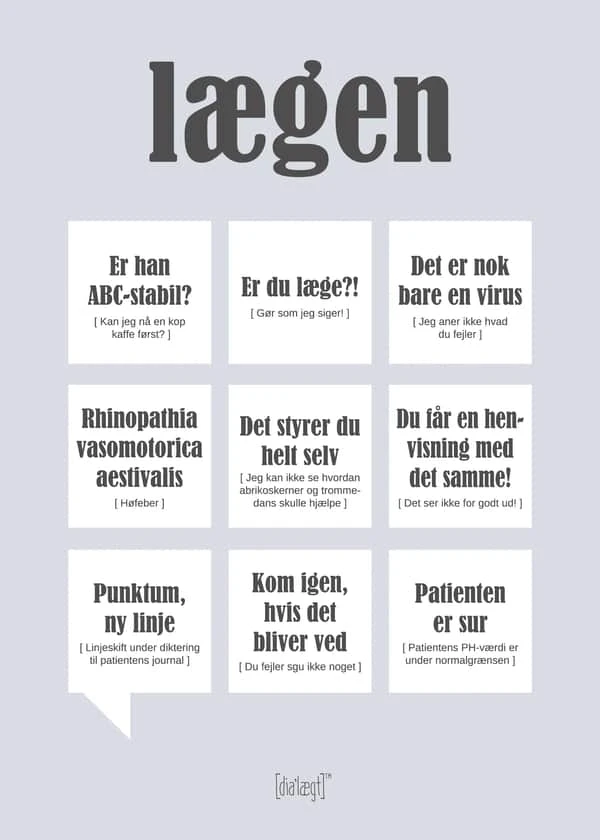 Plakat - Lægen 3 Plakat - Lægen
