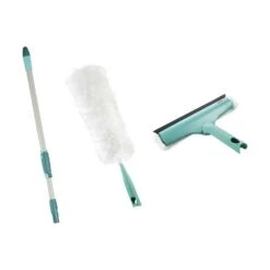 Leifheit Click Rengøringssæt Til Støv Og Vindue - 3 Dele